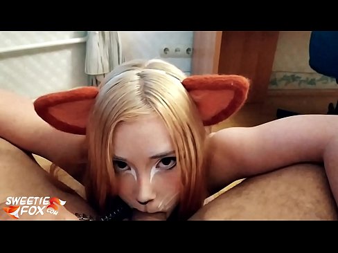 ❤️ Kitsune उसके मुंह में डिक और सह निगल ️❌ गुदा अश्लील हम पर